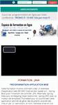 Mobile Screenshot of moncoursenligne.net